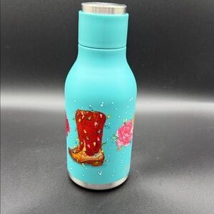 The Pioneer Woman Turquoise Floral Boot Design Bottle